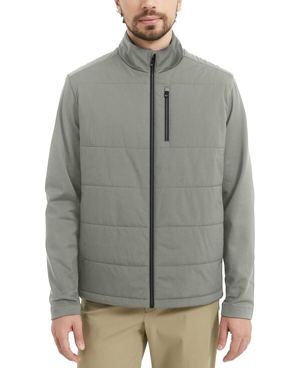 ホークアンドカンパニー メンズ アウター ジャケット・ブルゾン ジャケット Hawke & Co. Men's Performance Pro Stretch Light Quilt Jacket Grateful Grey グレー