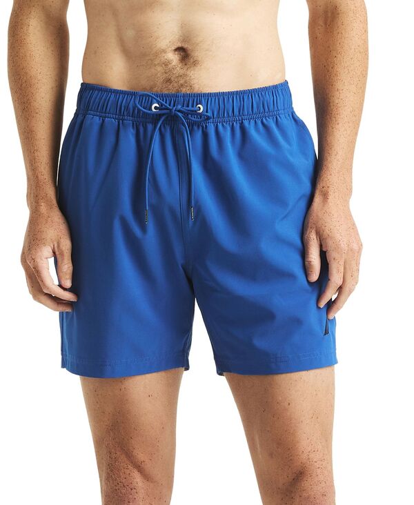 ナウティカ メンズ 水着 ハーフパンツ・ショーツ Nautica Men's Bright Cobalt Swim Trunks Brightcblt コバルト