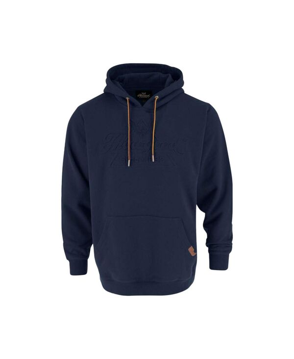 ソログッド メンズ アウター パーカー・スウェット ロゴ パーカー Thorogood Men's Heavyweight Embossed Logo Pullover Hoodie Pageant blue ブルー