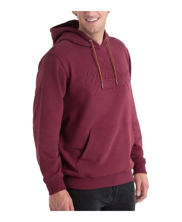 ソログッド メンズ アウター パーカー・スウェット トール ロゴ パーカー Thorogood Big & Tall Heavyweight Embossed Logo Pullover Hoodie Chocolate maroon マルーン