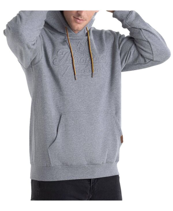 ソログッド メンズ アウター パーカー・スウェット トール ロゴ パーカー Thorogood Big & Tall Heavyweight Embossed Logo Pullover Hoodie Dry heather gray グレー
