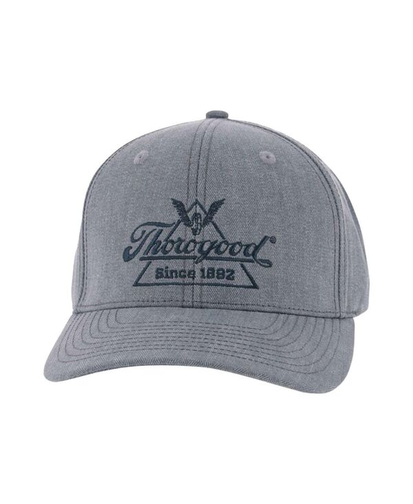 ソログッド メンズ アクセサリー 帽子 レザー Thorogood Men's Crafting Herringbone Leather Strap Hat Vintage slate スレート