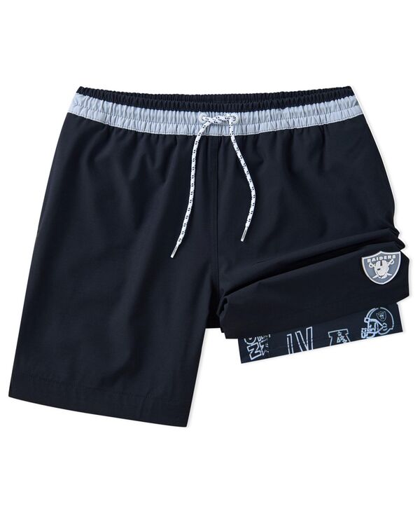 チャビーズ メンズ 水着 ハーフパンツ・ショーツ Chubbies Men's 5.5 Black Las Vegas Raiders The Neon Lined Classic Swim Trunks Black ブラック
