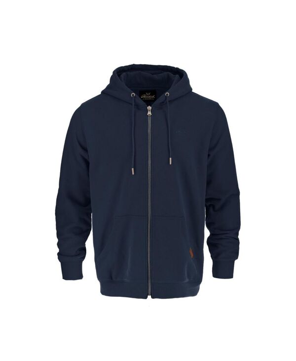 ソロ好ましい メンズ アウター パーカー・スウェット トール パーカー Thorogood Big \u0026 Tall Heavyweight Full Zip Up Hoodie Pageant blue 青色