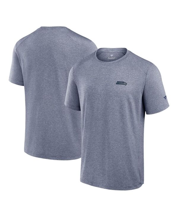 ファナティクス メンズ トップス Tシャツ Fanatics Men's Navy Seattle Seahawks Front Office Tech T-Shirt Navy ネイビー