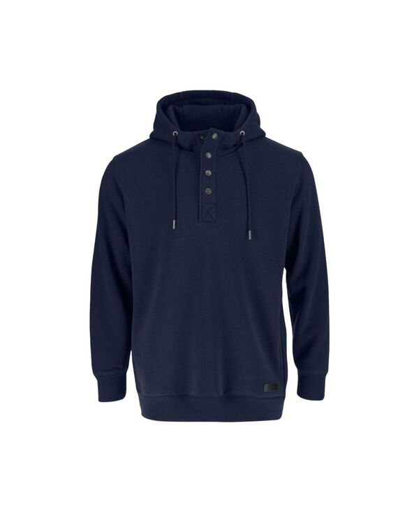 ソログッド メンズ アウター パーカー・スウェット スウェット シャツ パーカー Thorogood Men's Quarter Snap Hoodie Heavyweight Pullover Workwear Sweatshirt Pageant blue ブルー