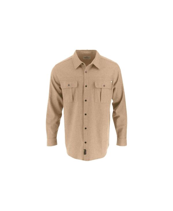 ソログッド メンズ トップス シャツ トール Thorogood Big & Tall Heavyweight Brushed Button Up Shirt Curry melange