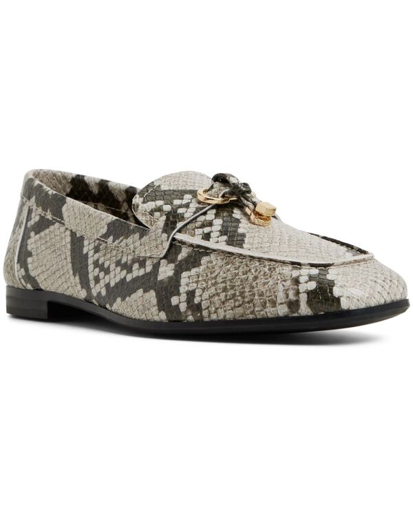 アルド レディース シューズ パンプス ローファー ALDO Women's Ybilide Tassel Loafers White/Black Snake ホワイト