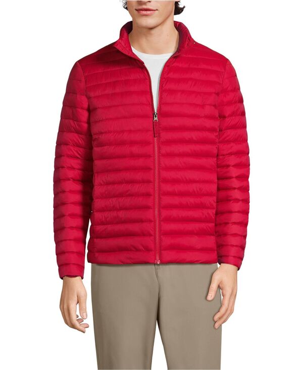 ランズエンド メンズ アウター ジャケット・ブルゾン ジャケット Lands' End Men's Insulated Jacket Red レッド