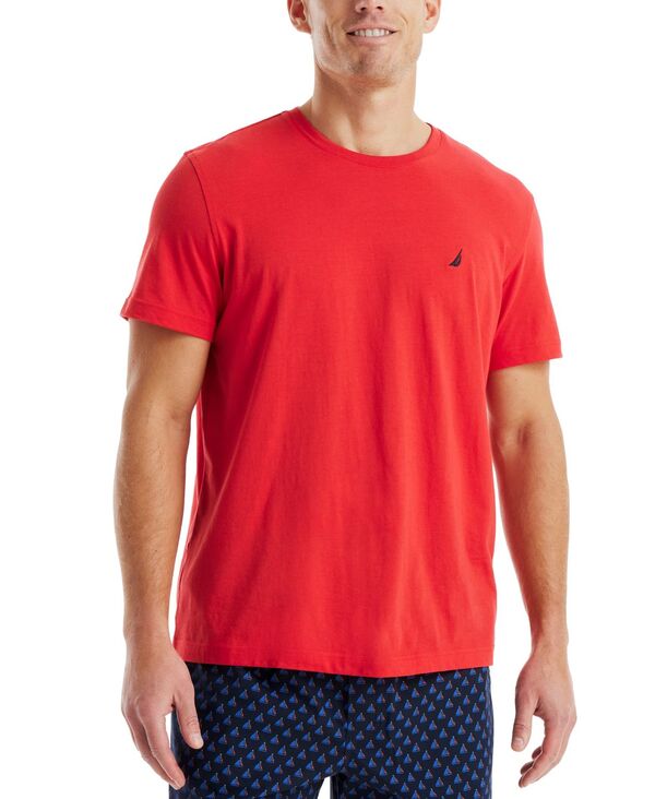 ナウティカ メンズ トップス Tシャツ Nautica Men's Short Sleeve Sleep T-Shirt Rose Coral コーラル