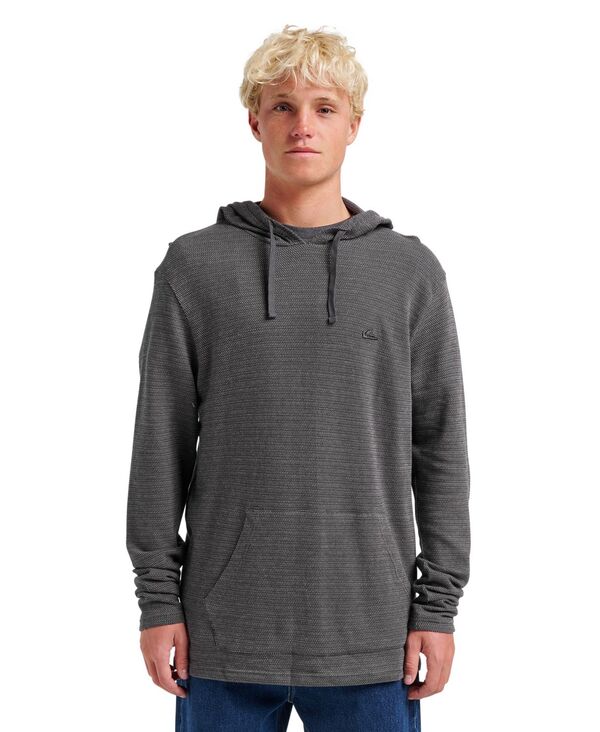 クイックシルバー メンズ アウター パーカー・スウェット パーカー Quiksilver Men Vista Long Sleeve Hoodie Graystone