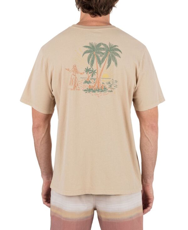 ハーレー メンズ トップス Tシャツ Hurley Men Mahalo Short Sleeve T-Shirt Hazelnut