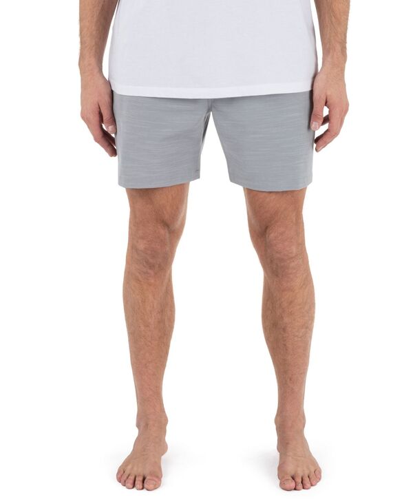 ハーレー メンズ ボトムス ハーフパンツ・ショーツ ショートパンツ Hurley Men's Phantom Slub 3/4 Waistband Shorts Particle