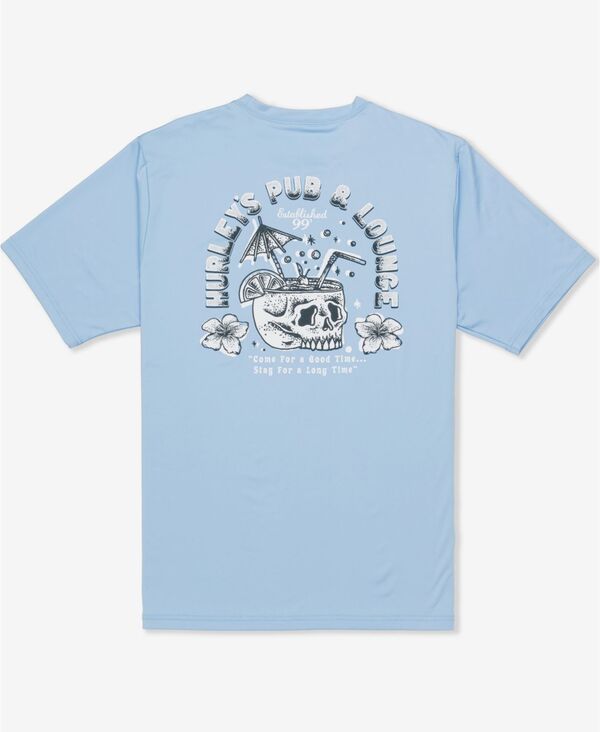 ハーレー メンズ トップス Tシャツ Hurley Men Hybrid Short Sleeve T-Shirt Eifel blue ブルー
