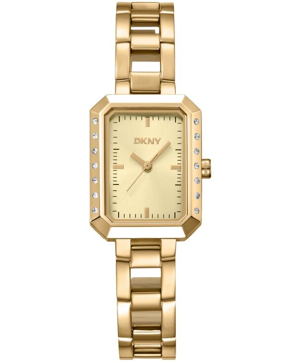 ダナ キャラン ニューヨーク レディース アクセサリー 腕時計 Tシャツ DKNY Women's Uptown Glitz Gold-Tone Stainless Steel Bracelet Watch 36mm Gold ゴールド