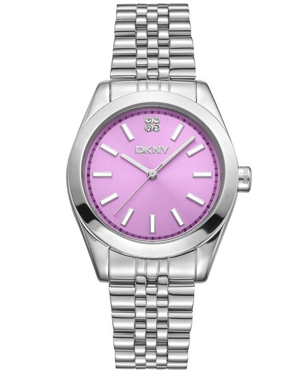 ダナ キャラン ニューヨーク レディース アクセサリー 腕時計 Tシャツ DKNY Women's Nolita Stainless Steel Bracelet Watch 32mm Silver シルバー