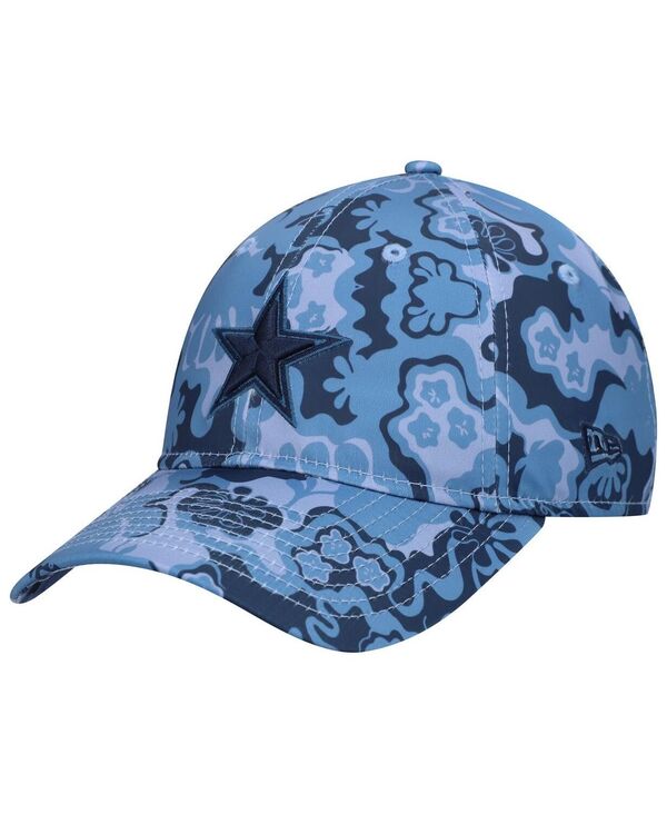 ニューエラ レディース アクセサリー 帽子 New Era Women's Navy Dallas Cowboys Trippy 9TWENTY Adjustable Hat Navy ネイビー