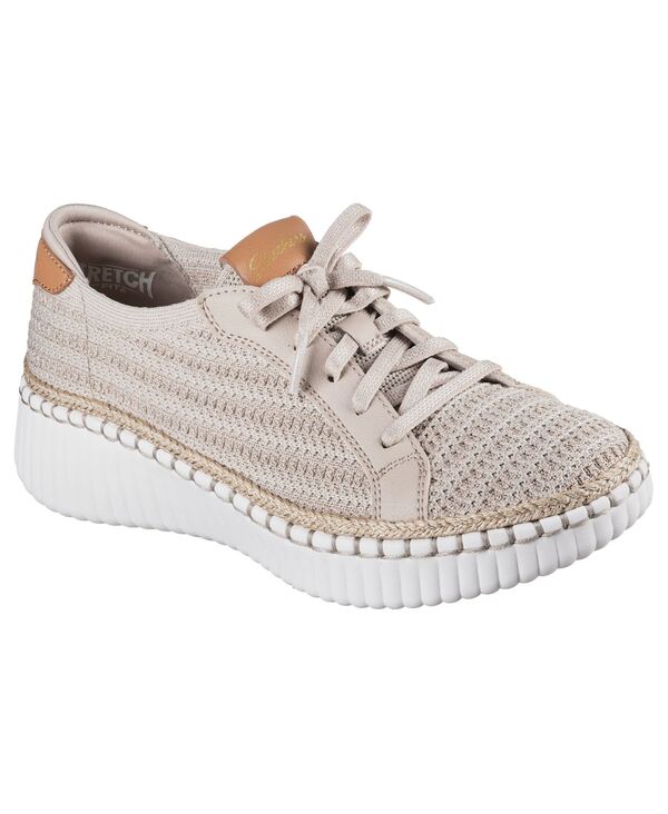 スケッチャーズ レディース シューズ スニーカー Skechers Women's Wilshire Blvd - Passion Play Casual Sneakers from Finish Line Taupe Gold トープ｜ReVida 店