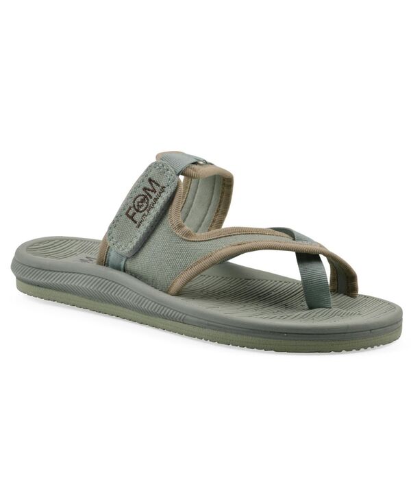 ホワイトマウンテン レディース シューズ サンダル White Mountain Women's Basket Round Toe Flat Sandals Sage Sandalwood Fabric セージ