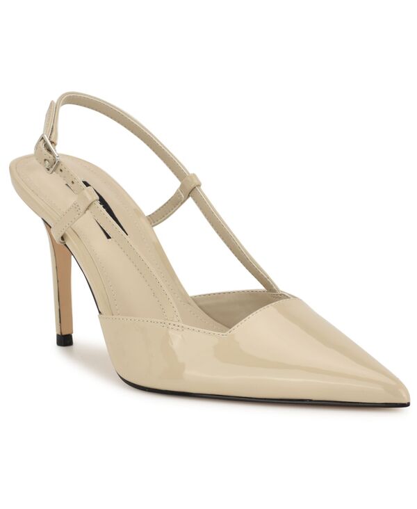 ナインウェスト レディース シューズ パンプス Nine West Women's Mianda Slingback Stiletto Pumps Light Natural