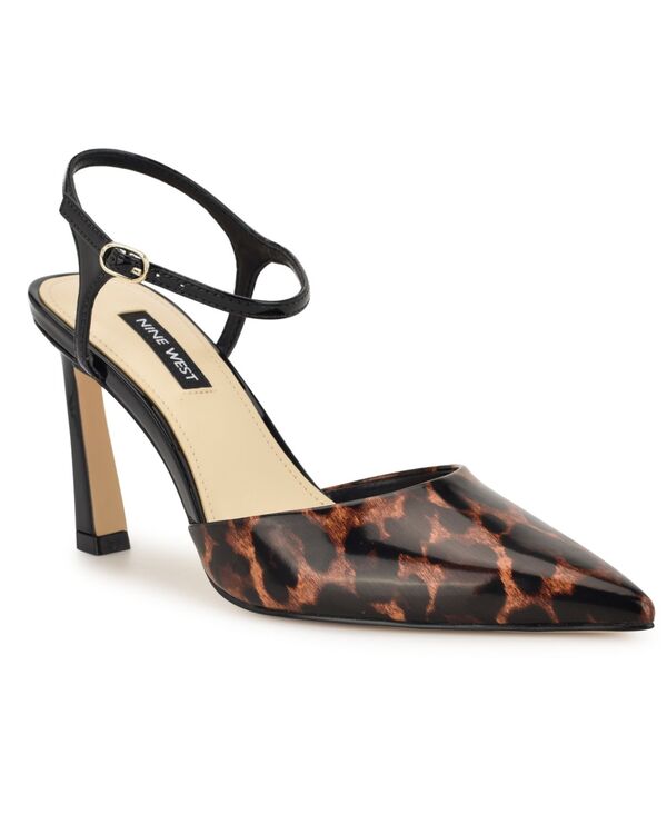 ナインウェスト レディース シューズ パンプス ヒール Nine West Women's Dres Tapered Heel Pumps Leopard Black Multi ブラック