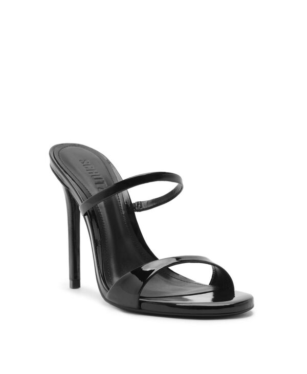 シュッツ レディース シューズ サンダル Schutz Women's Jessica Stiletto Mule Sandals Black ブラック｜ReVida 店