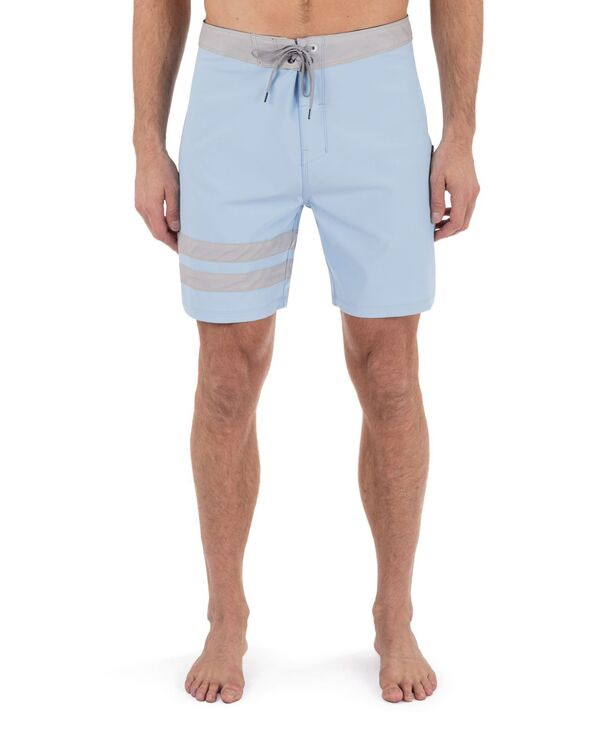 ハーレー メンズ 水着 ハーフパンツ・ショーツ ショートパンツ Hurley Men's Block Party Boardshorts Eifel blue ブルー｜ReVida 店