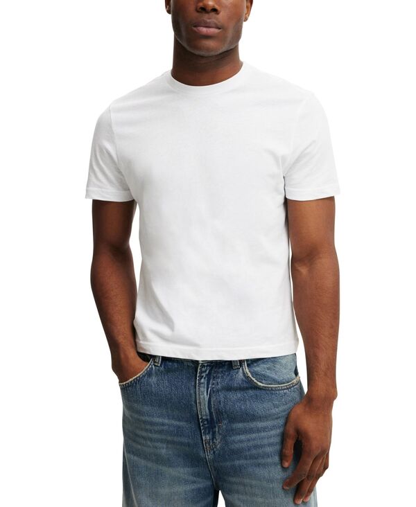コットンオン メンズ トップス Tシャツ COTTON ON Men's Short Sleeve T-Shirt White ホワイト