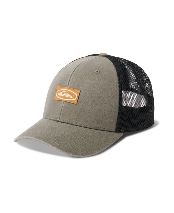 クイックシルバー メンズ アクセサリー 帽子 Quiksilver Men's Forever Trucker Hat Dusty olive オリーブ