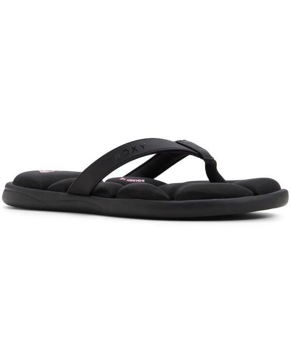 ロキシー レディース シューズ サンダル Roxy Women's Rays Flip Flop Sandals Black ブラック｜ReVida 店