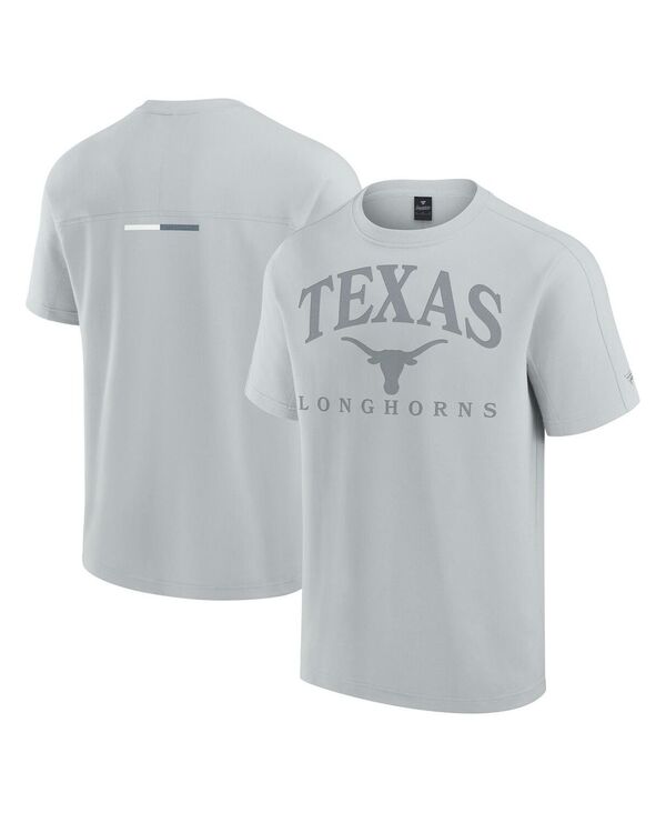 ファナティクス メンズ トップス プルオーバー Fanatics Men\u0027s Gray Texas Longhorns Flex Tri-Blend T-Shirt Gray 薄墨色