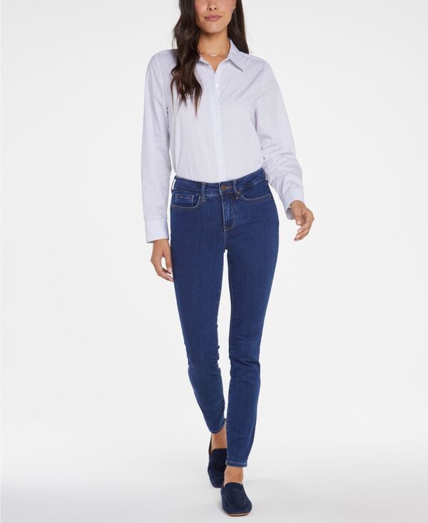 エヌワイディージェイ レディース ボトムス デニムパンツ プチ ジーンズ NYDJ Petite Ami Skinny Pull On Jeans Quinn