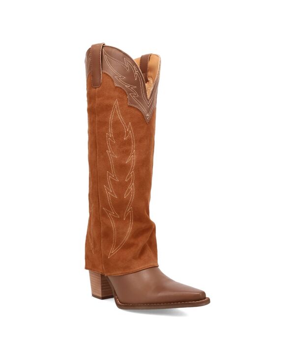 ディンゴ レディース シューズ ブーツ・レインブーツ レザー Dingo Women's Wild Fire Leather Boot Brown ブラウン
