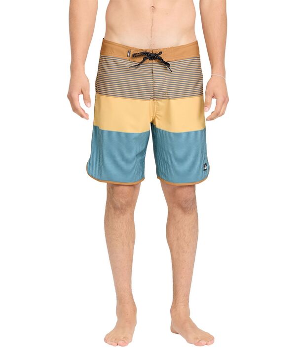 クイックシルバー メンズ 水着 ハーフパンツ・ショーツ ショートパンツ シルク Quiksilver Men's Surfsilk Tijuana 19 Boardshorts Rattan｜ReVida 店