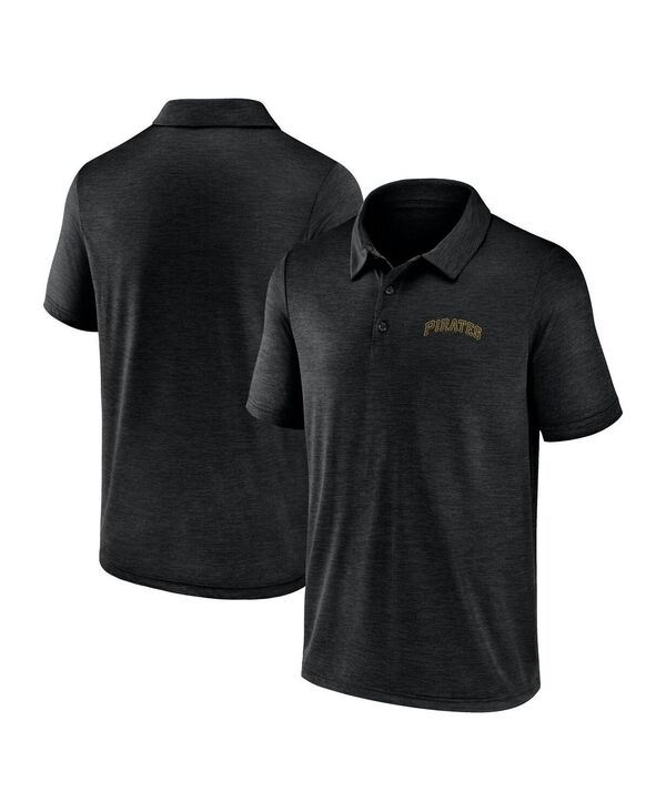 ファナティクス メンズ トップス ポロシャツ Fanatics Men's Black Pittsburgh Pirates Unstoppable Polo Shirt Black ブラック