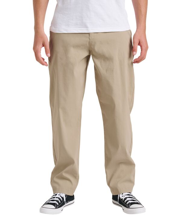 クイックシルバー メンズ ボトムス カジュアルパンツ パンツ Quiksilver Men's Fairway Trouser Pants Twill