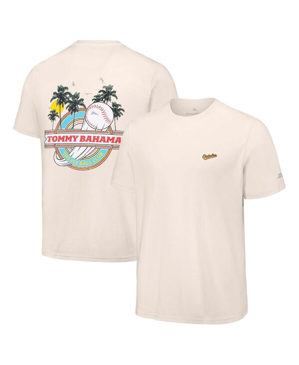 トッミーバハマ メンズ トップス Tシャツ Tommy Bahama Men's Cream Baltimore Orioles Fly Ball Club T-Shirt Cream クリーム 16,635円