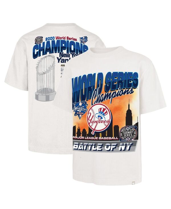 47 ブランド メンズ トップス Tシャツ '47 Brand Men's Cream New York Yankees 2000 World Series s Showcase MVP Foundation T-Shirt Cream クリーム