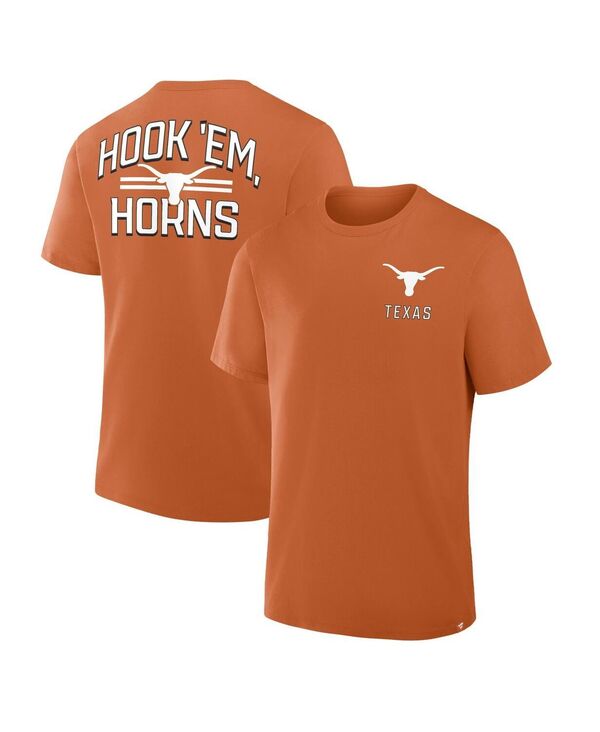 ファナティクス メンズ トップス Tシャツ Fanatics Men's Texas Orange Texas Longhorns Quad Legacy T-Shirt Burnt Orange オレンジ