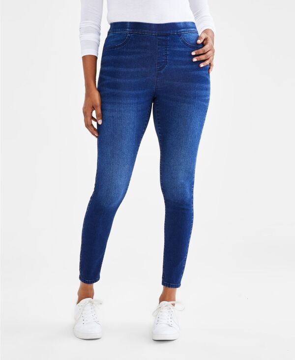 スタイルアンドコー レディース ボトムス デニムパンツ Style \u0026 Co Women Mid-Rise Pull-On Jeggings XS-P/XL Ashby