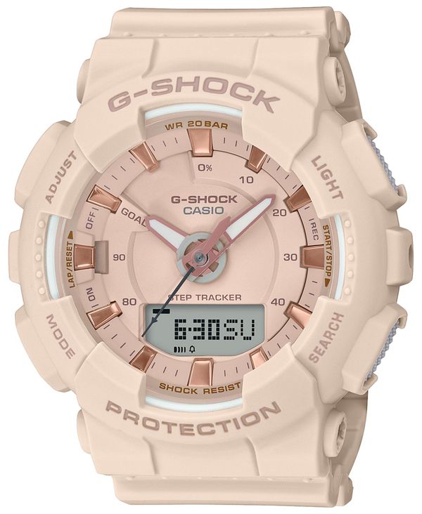 国産 楽天市場 ジーショック レディース 腕時計 アクセサリー Women S Analog Digital Step Tracker Pink Resin Strap Watch 49 5mm Pink Revida 楽天市場店 在庫あり 即納 Erieshoresag Org