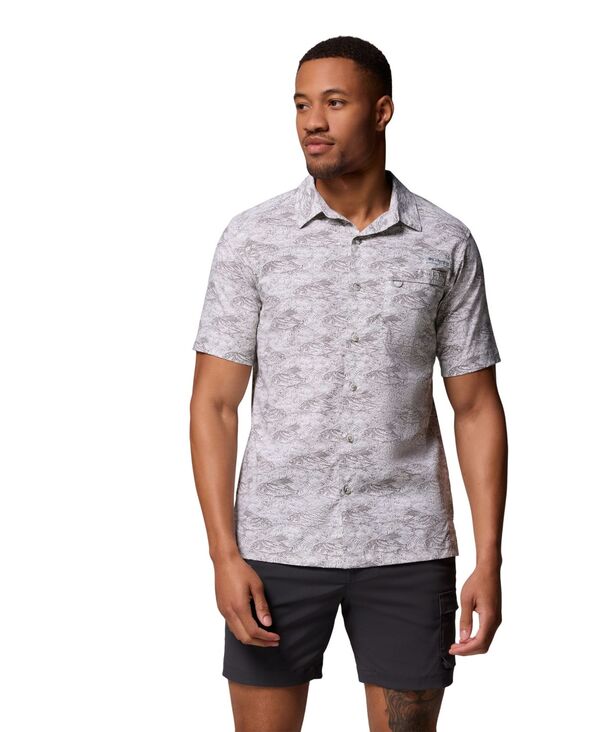 コロンビア メンズ トップス シャツ Columbia Men's Wild Cast Camp Shirt Gray グレー