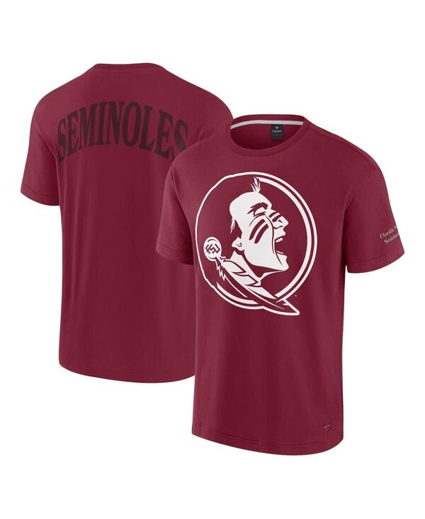 ファナティクス メンズ トップス プルオーバー Fanatics Men\u0027s Garnet Florida State Seminoles Iconic T-Shirt Garnet