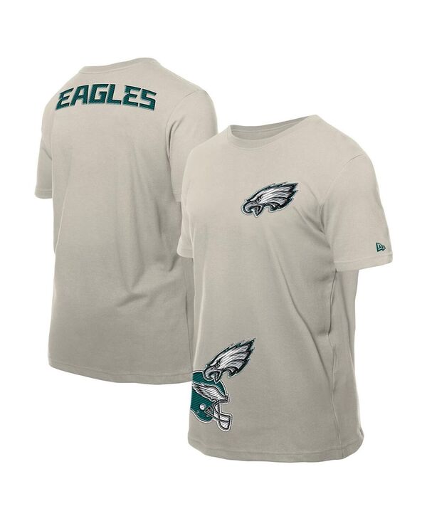 ニューエラ メンズ トップス Tシャツ New Era Men's Light Beige Philadelphia Eagles Multi Patch T-Shirt Light Beige ベージュ 15,000円