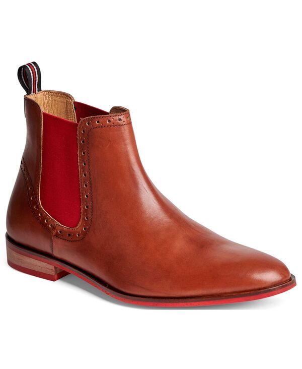 カルロスサンタナ メンズ シューズ ブーツ・レインブーツ チェルシーブーツ チェルシー ブーツ Carlos by Carlos Santana Men Mantra Chelsea Boots Cognac Leather
