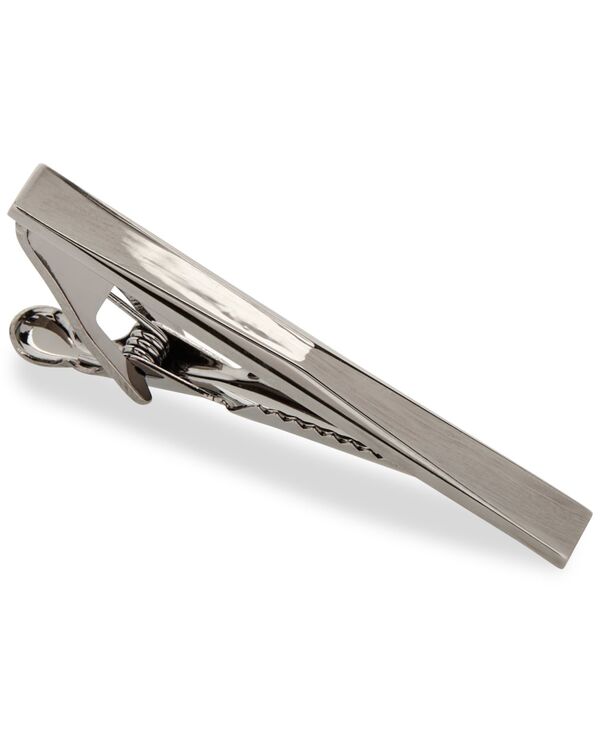 ペリーエリス メンズ アクセサリー ネクタイ Perry Ellis Portfolio Men's Basic Tie Bar Black ブラック