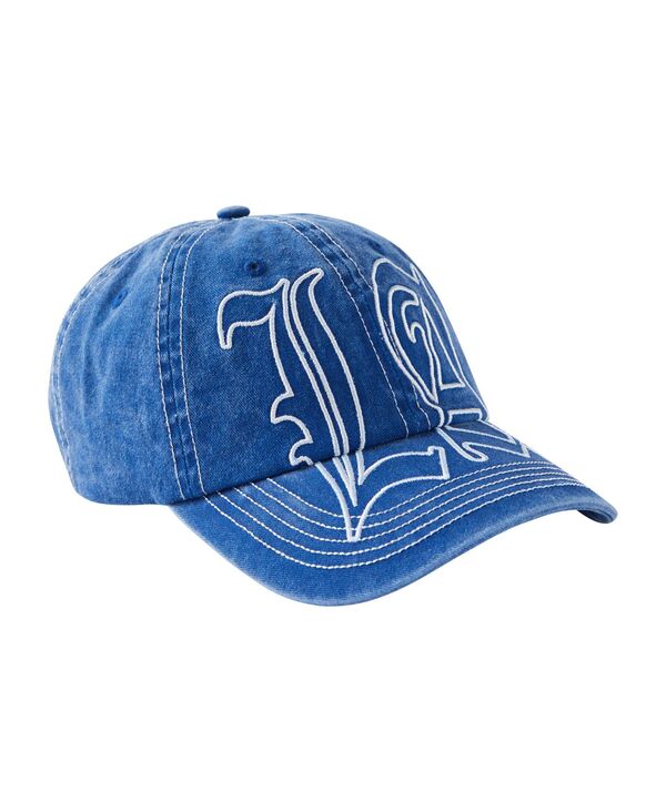 コットンオン メンズ アクセサリー 帽子 COTTON ON Men Snapback Hat Washed cobalt LA lines コバルト