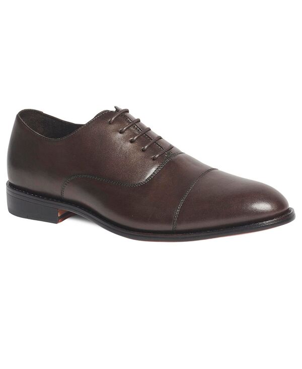 アンソニー ヴィア メンズ シューズ ドレスシューズ オックスフォード キャップ レザー Anthony Veer Men's Clinton Cap-Toe Leather Oxfords Espresso