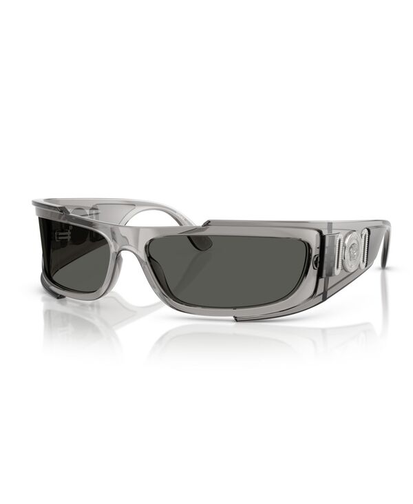 ヴェルサーチ メンズ アクセサリー サングラス・アイウェア Versace Men's Sunglasses VE4446 Gray Transparent グレー