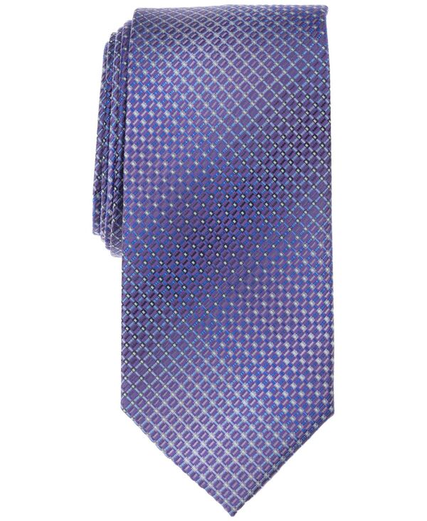 ペリーエリス メンズ アクセサリー ネクタイ Perry Ellis Portfolio Perry Ellis Men's Atterton Geo-Pattern Gradient Tie Purple パープル